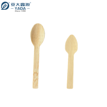 Disposable Bamboo Spoons Wholesale | YADA Eco-friendly Bamboo Spoon 110mm|Bamboo Ice Cream Spoon| Perfect for Bulk Orders | OEM & ODM Services | Custom Branding & Packaging Solutions Available