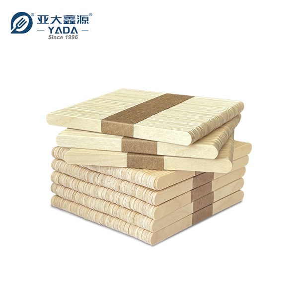 Palitos de helado de madera de abedul al por mayor, palitos de madera para máquina de helado 114×10×2 mm YADA