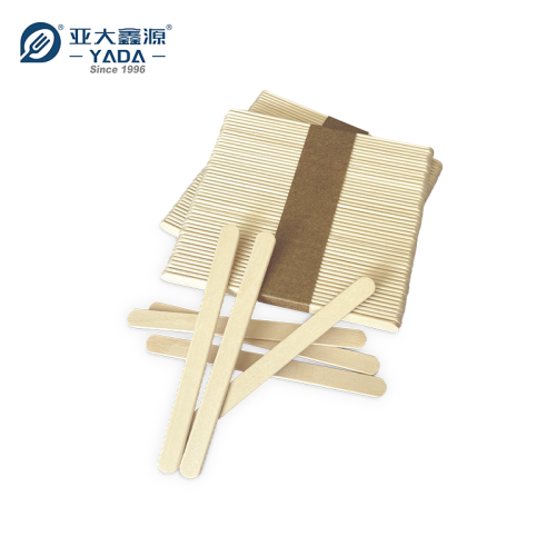 Palitos de helado de madera de abedul al por mayor, palitos de madera para máquina de helado 114×10×2 mm YADA