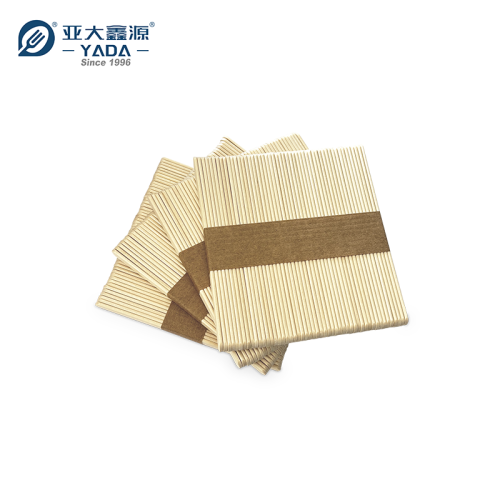 Palitos de helado de madera de abedul al por mayor, palitos de madera para máquina de helado 114×10×2 mm YADA