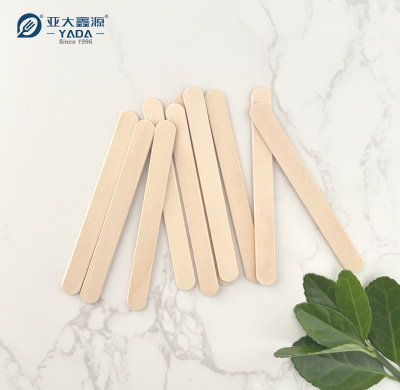 93mm Wooden Ice Cream Sticks Wholesale | YADA Eco-friendly Wood Popsicle Stick for Ice Cream Machine