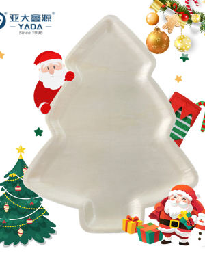 Elegancia y Calidez Natural para tu Mesa de Navidad con Vajilla de Bambú y Madera