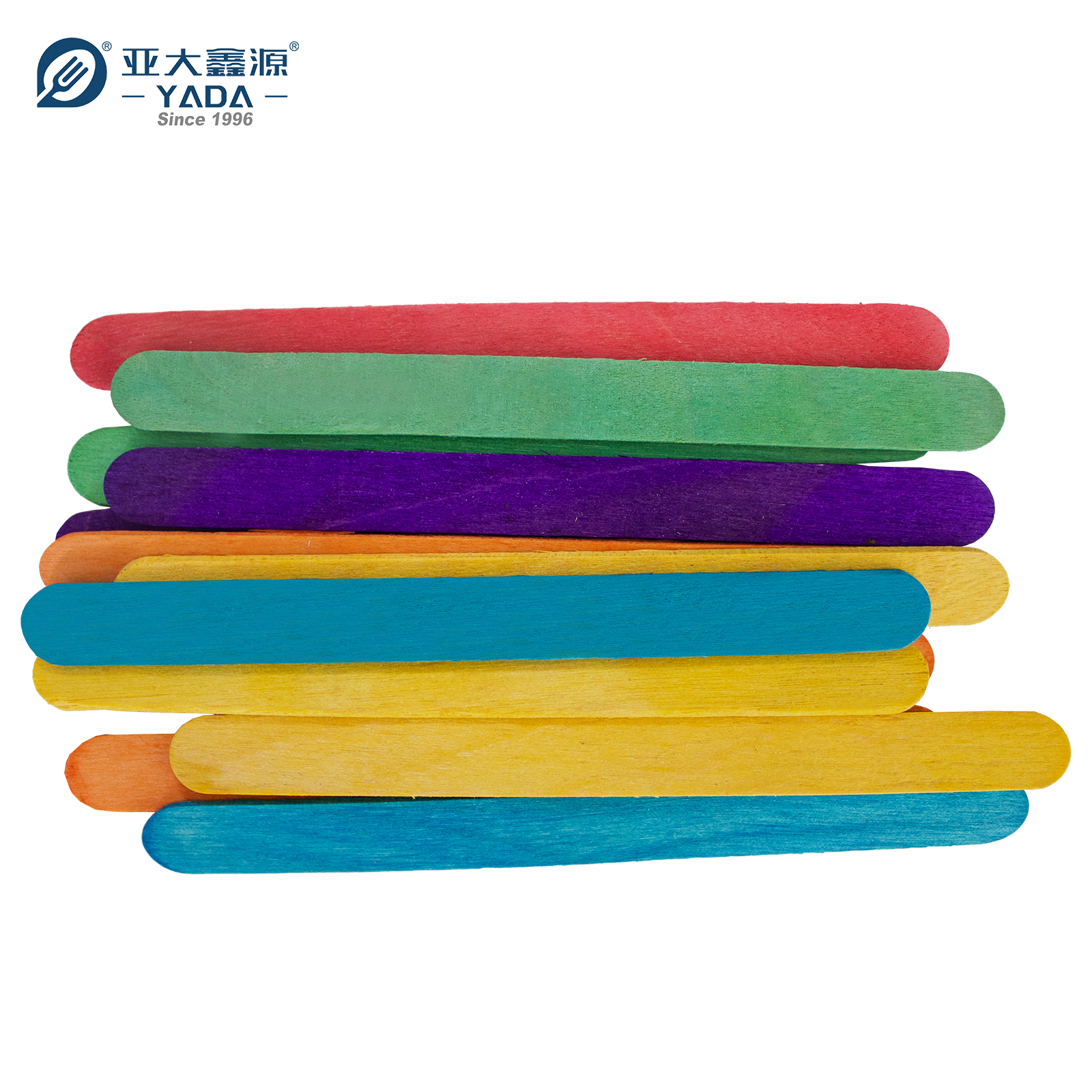  114mm colored Wooden Popsicle Sticks for Crafts