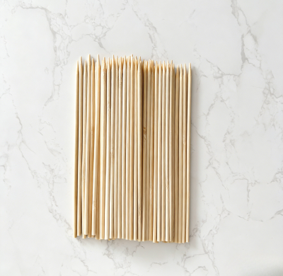 4.0*150mm Eco Bamboo Skewers - Chemical-Free & Child-Safe | 10000PCS IN BULK | YADA