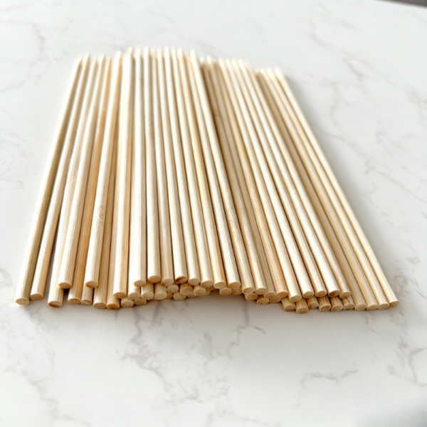 Bamboo BBQ skewers extra smooth finish