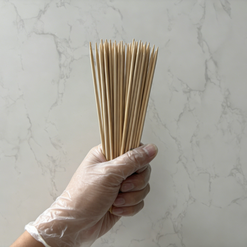 4.0*150mm Eco Bamboo Skewers - Chemical-Free & Child-Safe | 10000PCS IN BULK | YADA