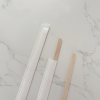178mm Individually Wrapped Wooden Coffee Stirrers Wholesale Eco-Friendly Birch Wood Stir Sticks