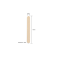 60mm & 70mm Premium Small Birch Wood Ice Cream Sticks - For Automatic Production Lines