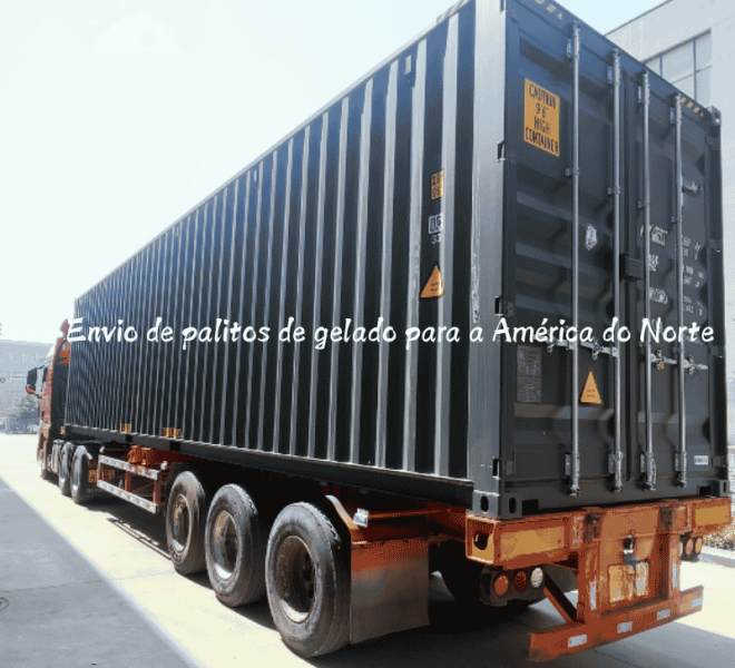 Exportação de Sucesso! Enviado o Primeiro Pedido de Palitos de Sorvete de 114 mm para a América do Norte