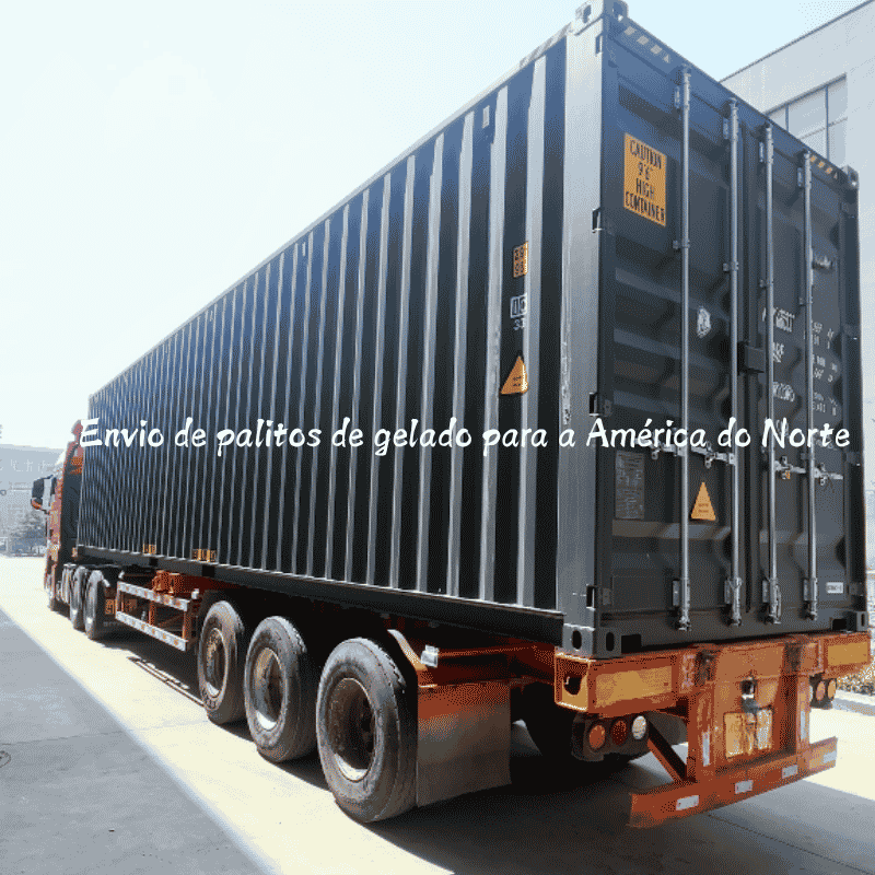 Exportação de Sucesso! Enviado o Primeiro Pedido de Palitos de Sorvete de 114 mm para a América do Norte