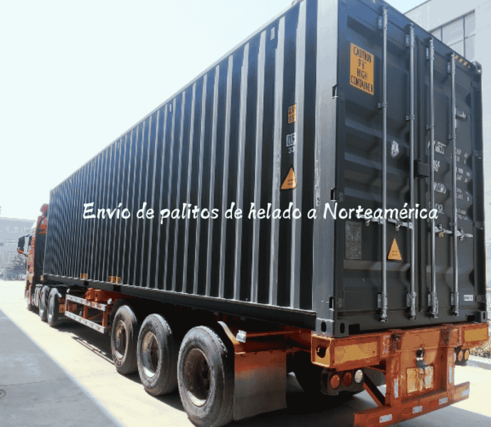 ¡Exportación Exitosa! Enviado el Primer Pedido de Palitos de Helado de 114 mm a Norteamérica