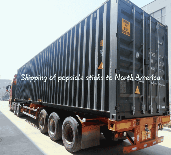 Successful Export! First Shipment of 114mm Ice Cream Sticks to North America Dispatched