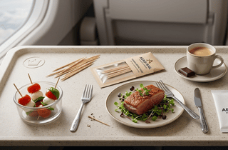 Airline meal toothpicks