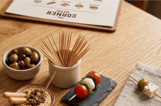 Bistro table toothpicks