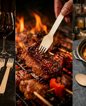 Por Que los Restaurantes Confian en Proveedores de Cubiertos de Madera
