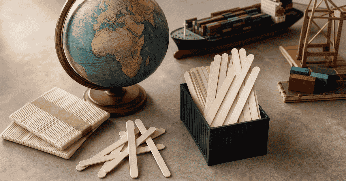 ice cream sticks export