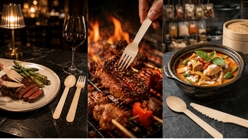 Restaurant Wooden Cutlery