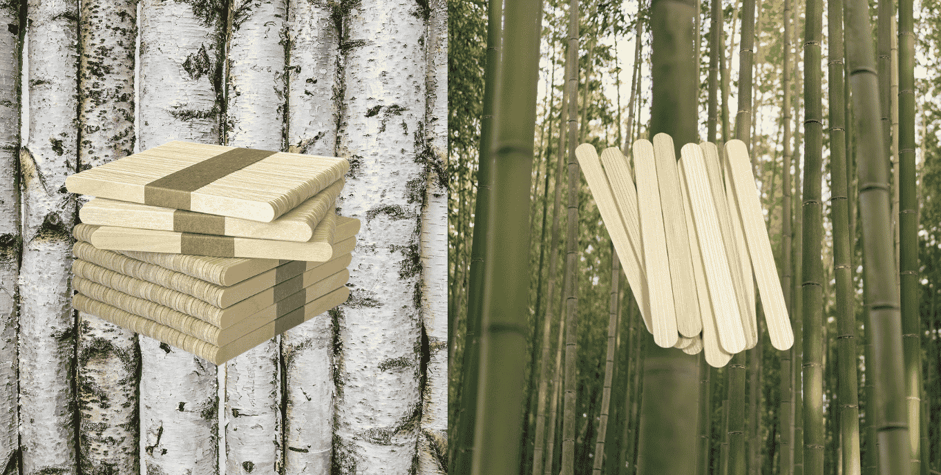 Skilled artisan working with wood material in a controlled production environment