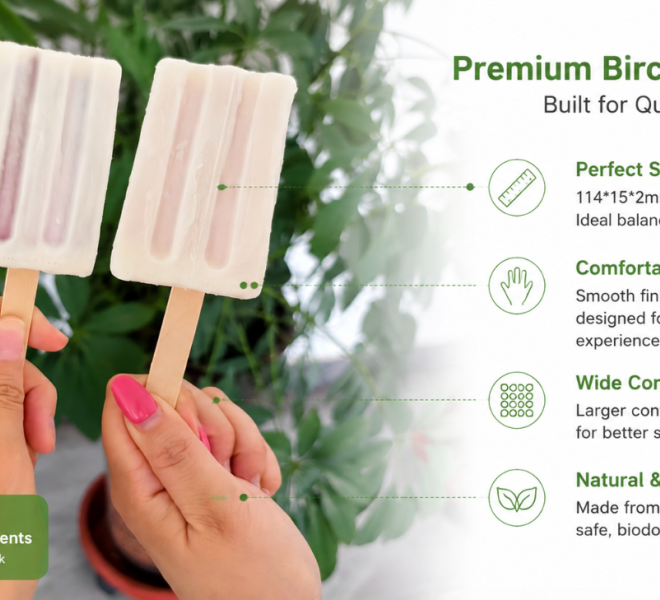Witnessing Quality from Source to Taste: First Batch of Ice Cream Sticks Arrives from Partner Factory