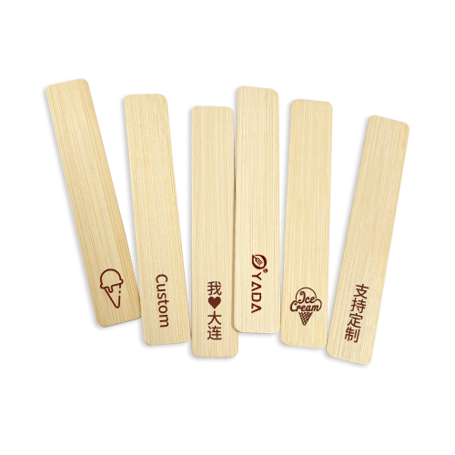 Wholesale of Eco-friendly Bamboo Popsicle Sticks in Various Sizes