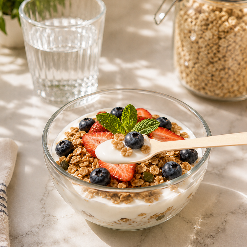 110mm wooden spoon for Yoghurt