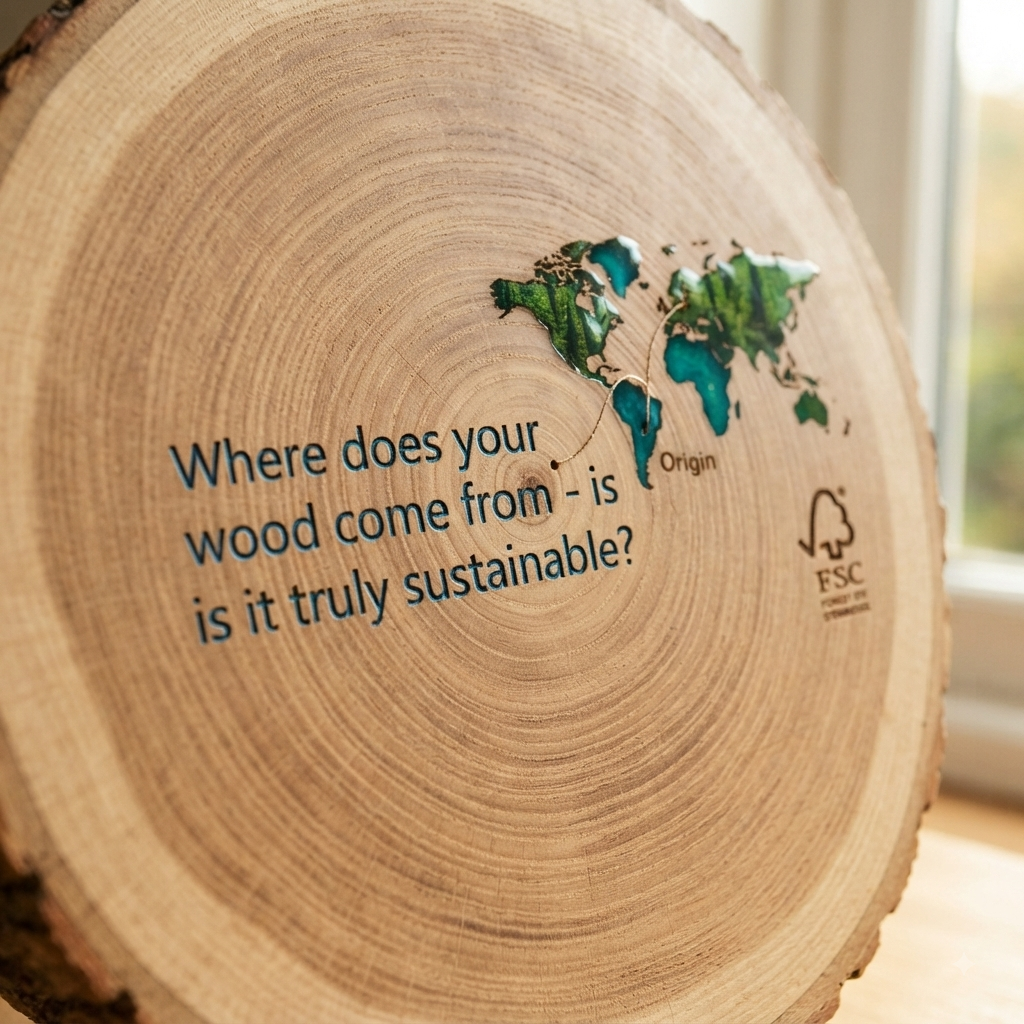 Where does your wood come from - is it truly sustainable?