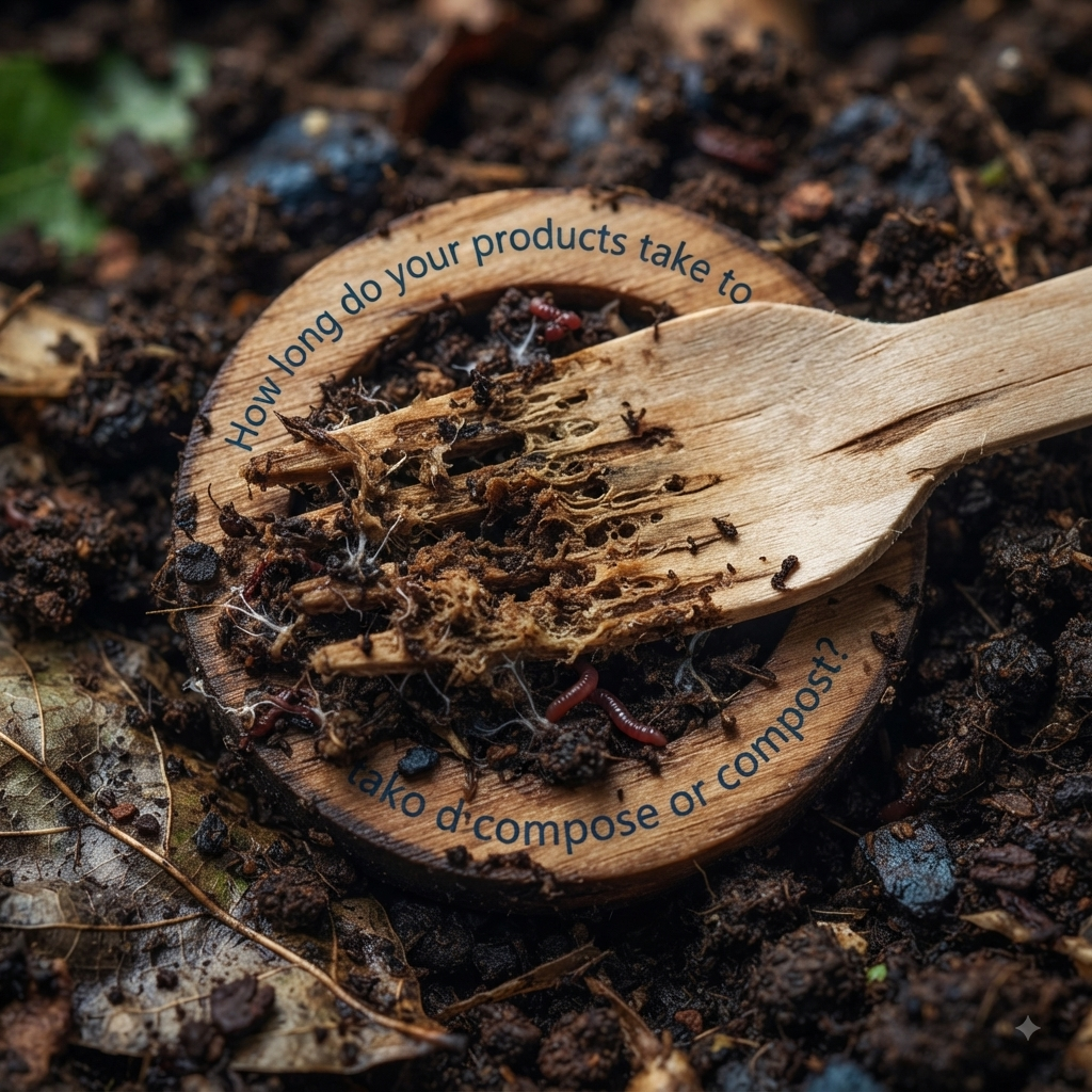 How long do your products take to decompose or compost?