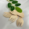 Spork de madeira mini de 60 mm no atacado | Spork biodegradável para degustar sobremesas | YADA