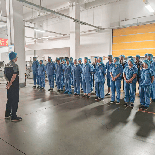 YADA quality inspection team at work in the workshop