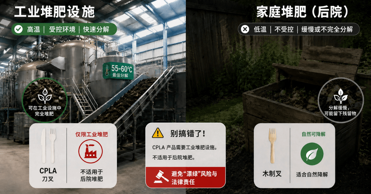 可持续可堆肥餐具采购