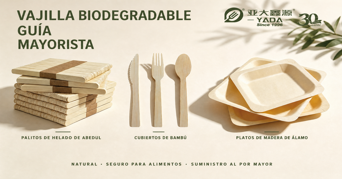 Abedul vs Bambú vs Álamo: La Guía Definitiva de Selección de Madera para Cubiertos Desechables
