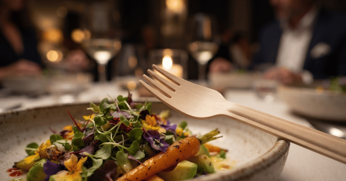 Wooden cutlery traceability from raw material through quality control