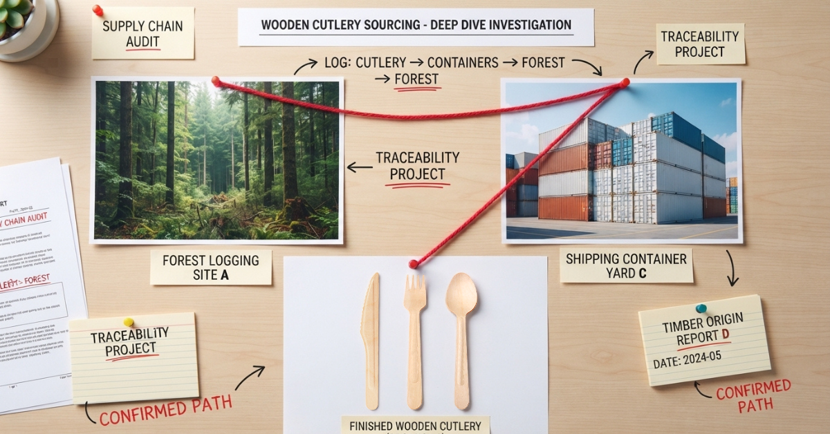 YADA INDUSTRIAL wooden cutlery manufacturing support for EU procurement
