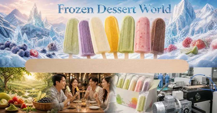 Quality inspection of wooden ice cream sticks checking size consistency, surface smoothness and moisture before packing