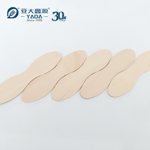 75mm 迷你桦木雪糕勺批发