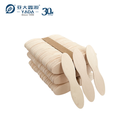 75 mm Mini Birch Wood Ice Cream Spoon
