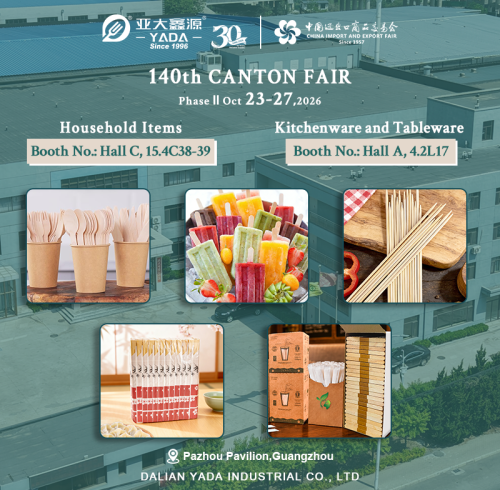 Meet Us at Canton Fair Phase 2: Explore Eco-Tableware with YADA Industrial