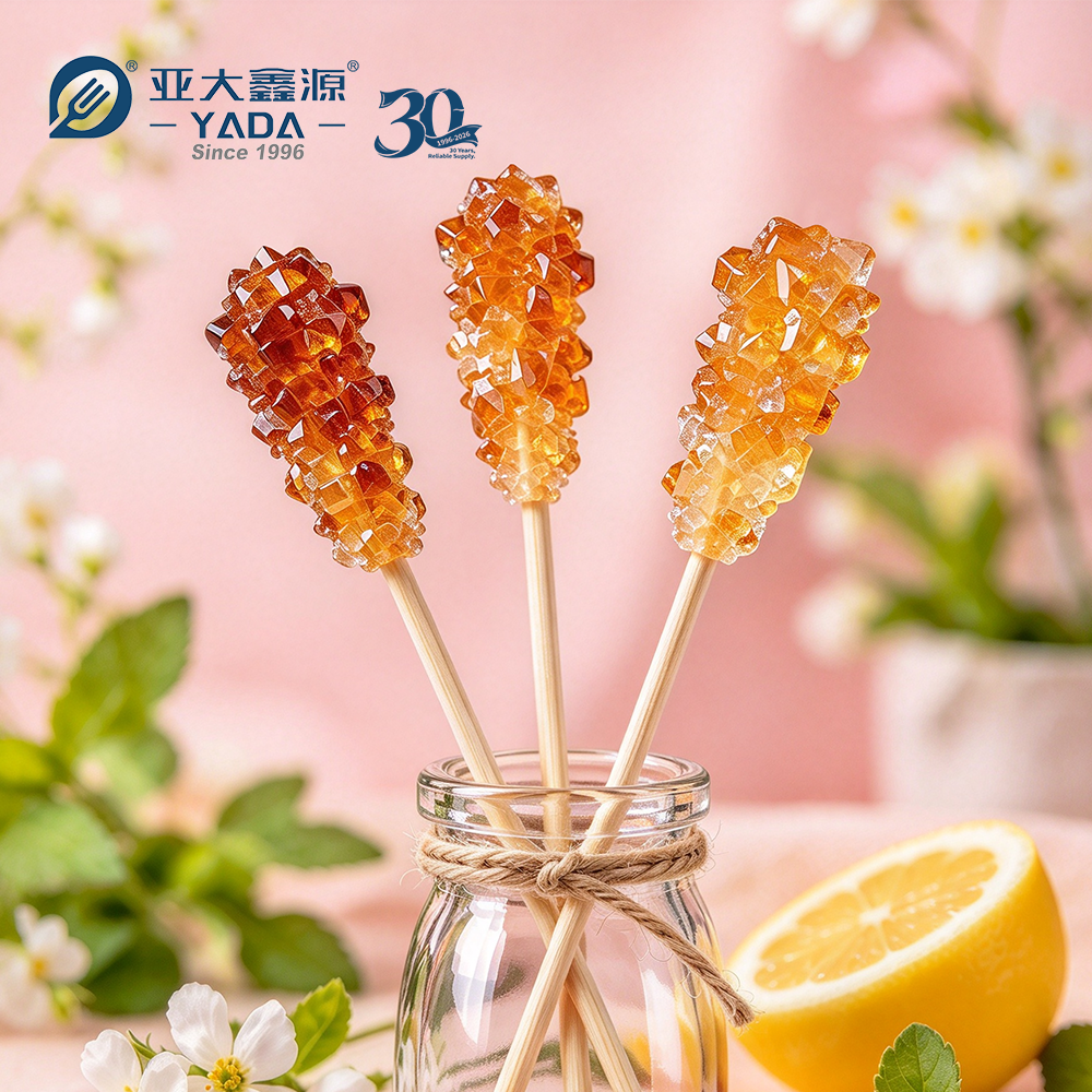Birch ball head candy sticks used for rock candy and crystal candy production