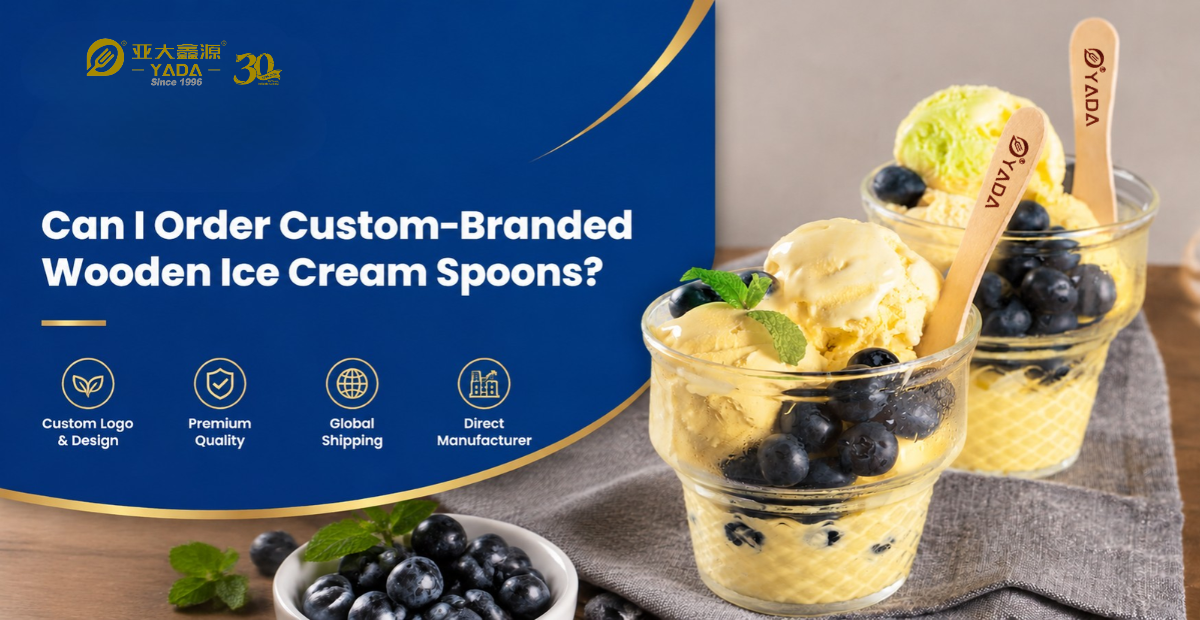 Can I Order Custom-Branded Wooden Ice Cream Spoons?