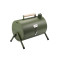 Easy Carry Stainless Steel Portable Camping Barrel BBQ Grill with Double Cooking Area