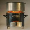 Custom Stainless Steel Smokeless Wood Stove - Versatile African Charcoal Stove for Camping | Wholesale & OEM/ODM Services Available