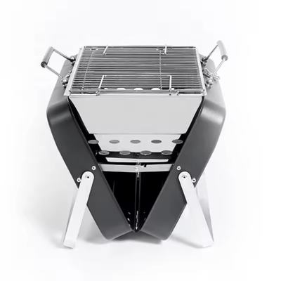 Custom Portable Mini Grill | Make It Suitable For Outdoor, Foldable Camping/Picnic Grill.
