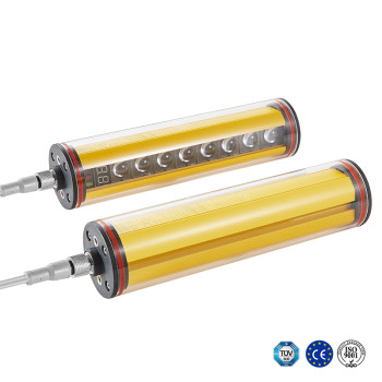 OY Series Safety Light Curtain for Food and Beverage Industry Replacement 14 mm Resolution | 2 m Operating Range | 760 mm to 1060 mm Protective Height