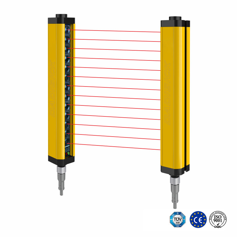 Q: Is the new safety light curtain compatible with the existing system?