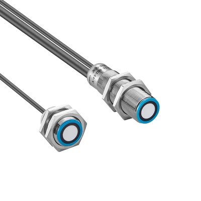 Para Banner M25U Series Cilíndrico M12 Ultrasonic Sensor Proximidade Interruptor Substituição Distância de Detecção 500mm Velocidade Normal 250mm Alta Velocidade