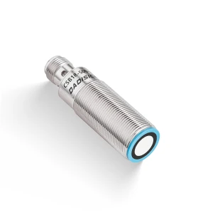 Para substituição de sensores ultrassônicos Banner UST-M18PC de corpo curto difuso M18 PBTP | Faixa de detecção de 40 mm a 300 mm e 80 mm a 1200 mm
