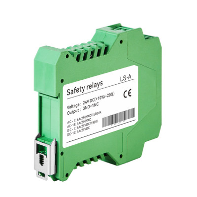 For Schneider Preventa XPS Series 24 V AC/DC Supply 3 NO Output Module XPSAF Safety Relay Replacement