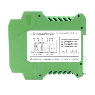 For Phoenix Contact PSR Classic Series Replacement 24 V DC Supply Voltage PSR-SPP-24UC, PSR-SCP- 24DC Safety Relay