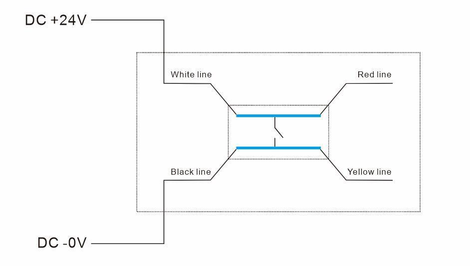 DADISICK 4-Wire Safety Mat And Safety Relay Circuit Diagram