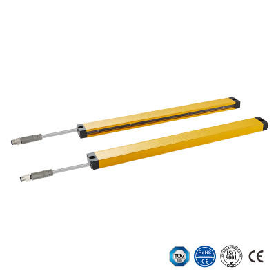 For PEPPERL+FUCHS SLCS30 Series 30 mm Resolution 8 m Sensing Distance 100 mm to 2400 mm Protective Height Extended Light Curtain Replacement